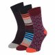 Kleurrijke heren sokken fashion stripes (6-Pak)