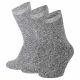 Natuurlijke badstof sokken - Multi Zwart (3-Pak)