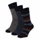 Badstof sokken fashion - Multi blauw (3-Pak)