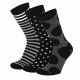 Kleurrijke dames sokken met print (6-Pak)