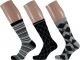 Kleurrijke dames sokken met ruit en strepen motief (6-Pak)