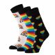 Dames sokken giftbox rainbow