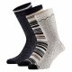 Bamboe dames sokken fashion - Multi marine - (6-Pak)
