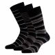 Heren sokken van biologisch katoen - Multi Zwart - 6 Paar