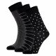 Dames sokken van biologisch katoen - Multi Zwart - 6 Pak