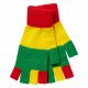 Limburg Vingerloze handschoenen- handschoenen carnaval rood/geel/groen one size