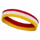 Oeteldonk Feest hoofdband- gekleurde hoofdband rood-wit-geel one size 2