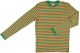 Kruikenstad Party shirt men long sleeves stripes oranje/groen