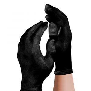 Satijnen handschoen - gala handschoenen 20 cm