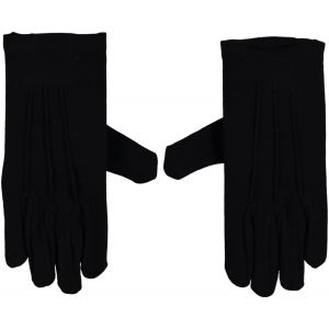 Handschoenen katoen - zwarte pieten handschoenen