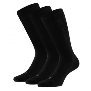 Merino wollen sokken heren - Badstof zool - Zwart