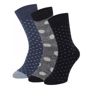 Kleurrijke heren sokken met stip (6-Pak)
